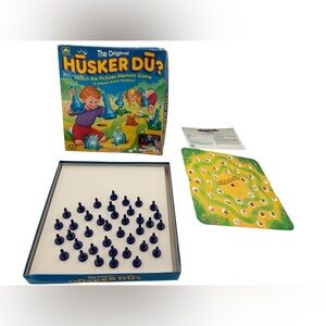 Vtg Original HUSKER DU? Memory Match, 1993 Golden,